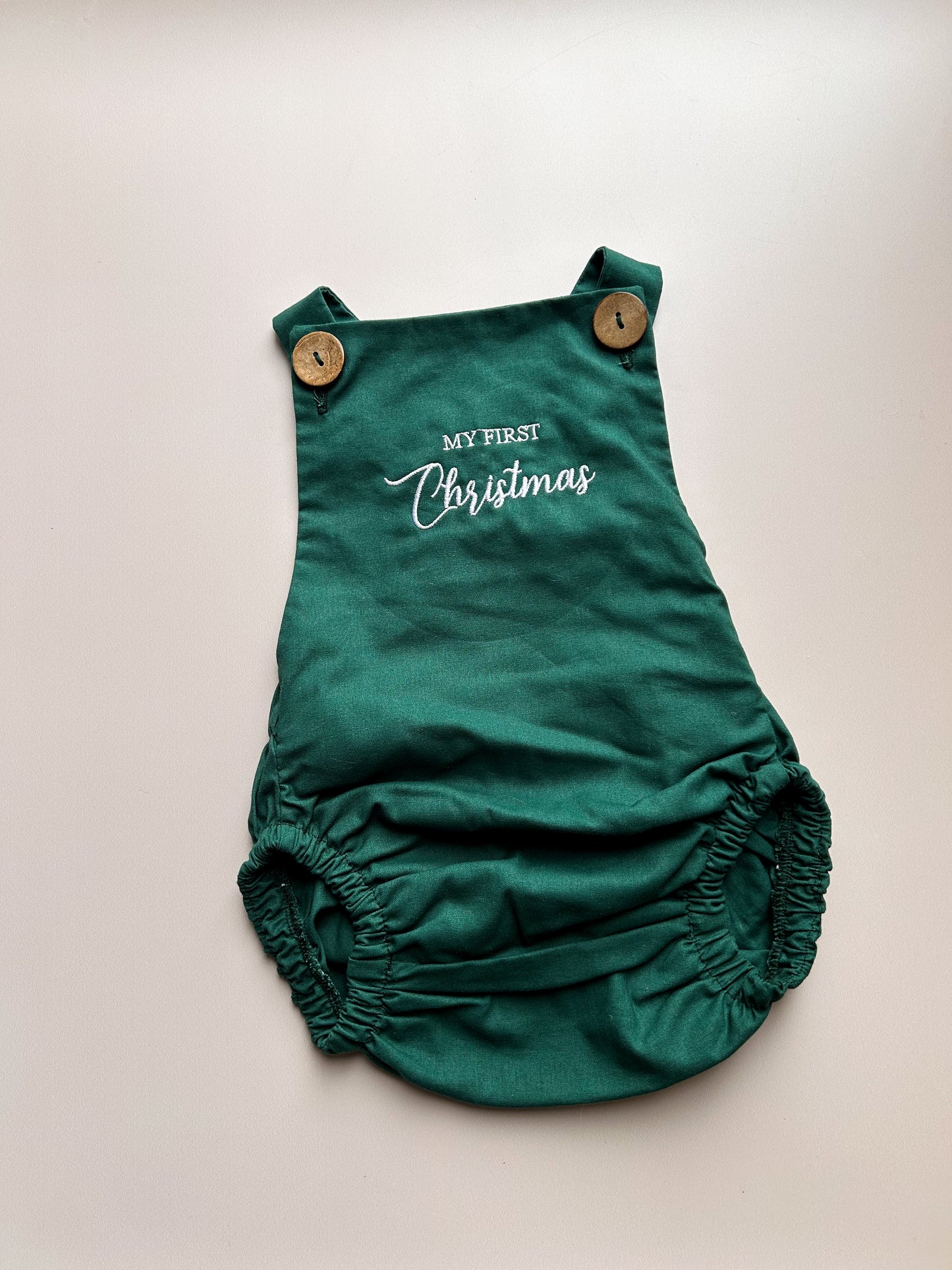 My First Christmas / Santa Baby Romper